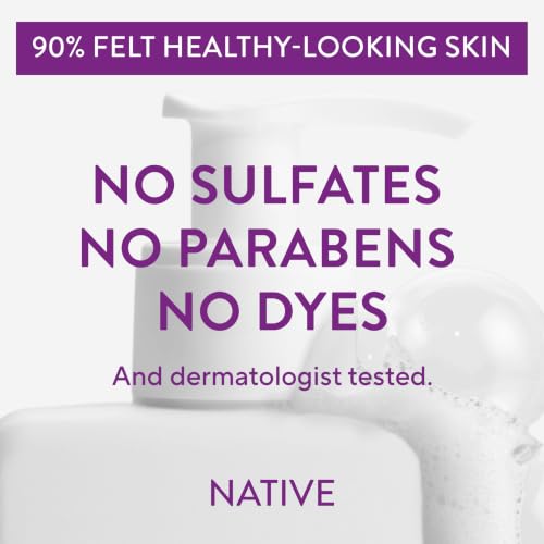 Native Deep Cleansing Facial Cleanser, for Oily to Combination Skin, Sulfate