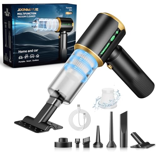 Cordless Car Vacuum Cleaner: 7-in-1 & 16000Pa Strong Suction