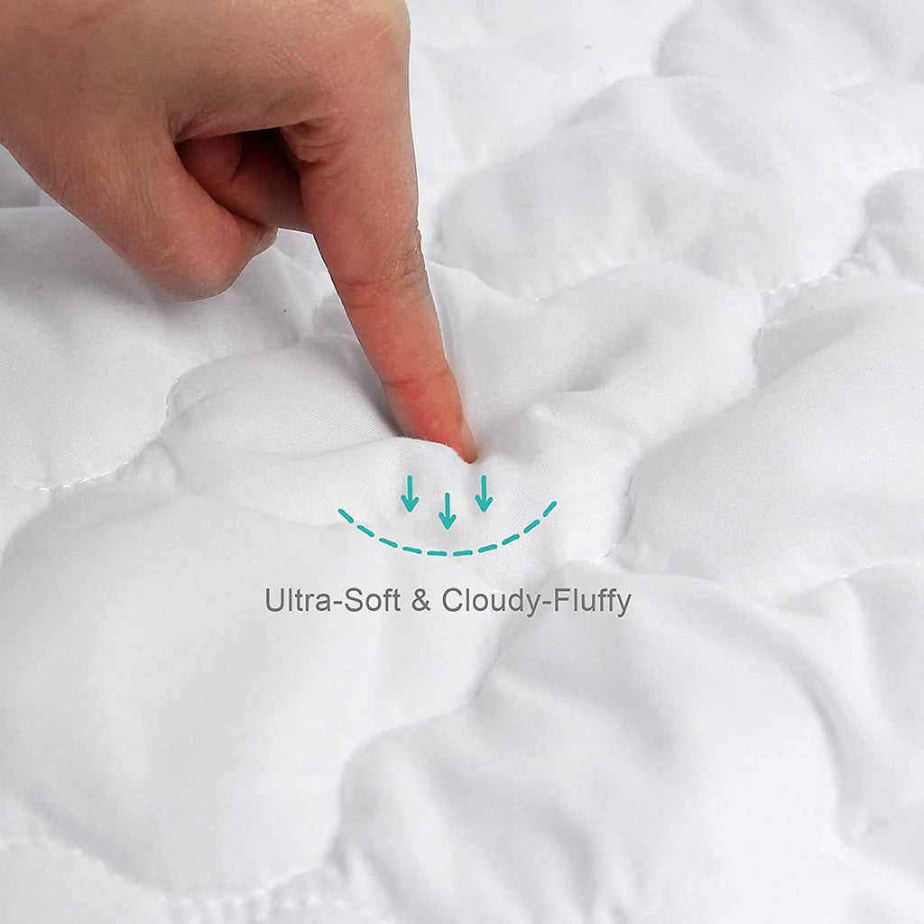 Crib Mattress Protector Sheets Fitted Waterproof Crib Mattress Pad Cover