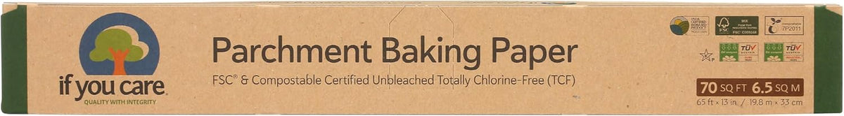 If You Care Parchment Baking Paper, 70 sq ft