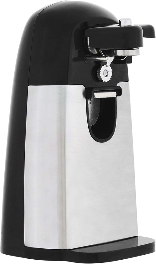 Amazon Basics 3-In-1 Electric Can Opener, Bottle Opener and Knife Sharpener