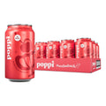 Poppi Sparkling Prebiotic Soda Beverage with Apple Cider Vinegar, Seltzer