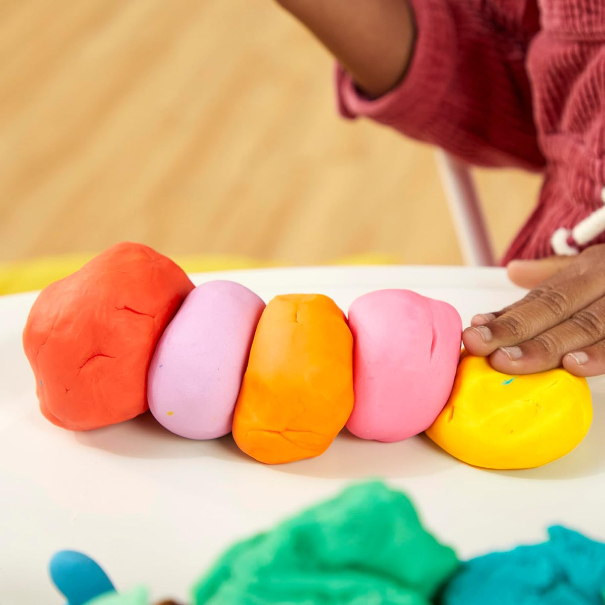 Play Doh Modeling Compound 10-Pack Case of Assorted Colors, Non-Toxic 2 oz.