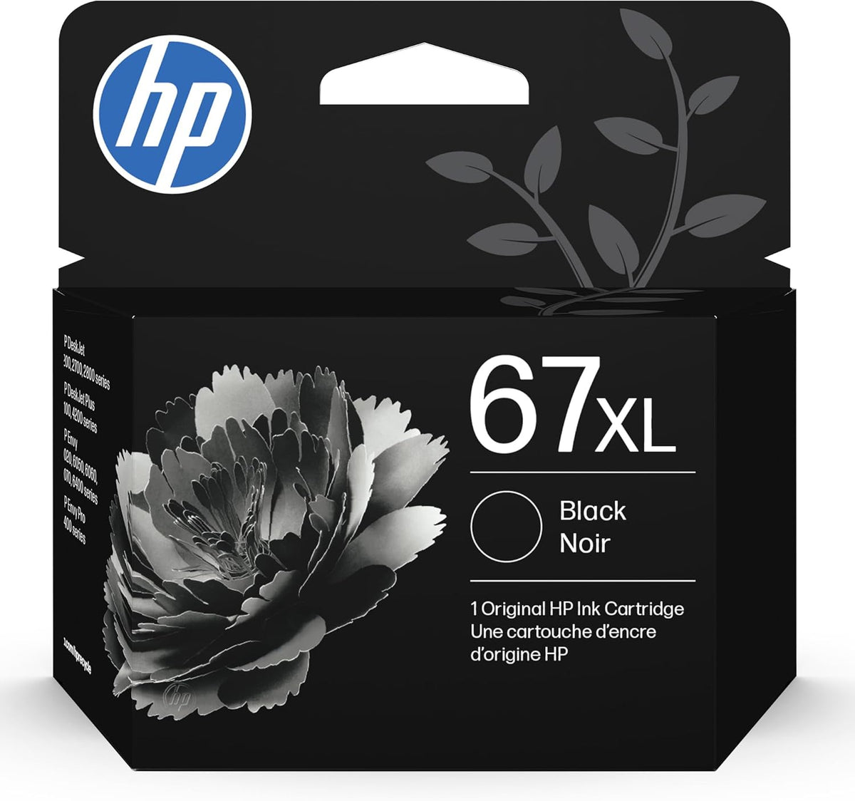 HP 67XL Black High-Yield Ink Cartridge