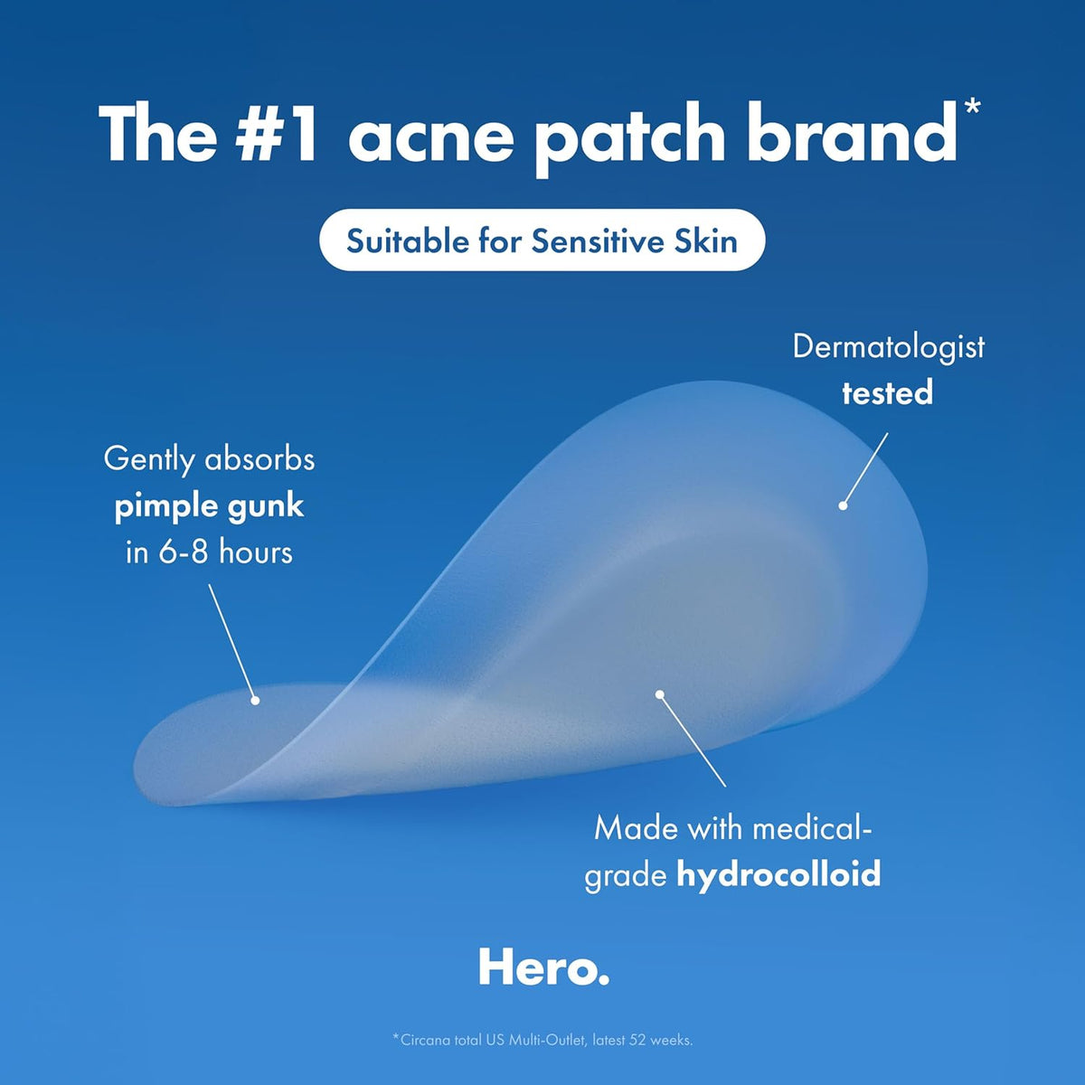 Mighty Patch‰ã¢ Invisible+ Patch ‰ÛÒ The Barely-There Daytime Hydrocolloid