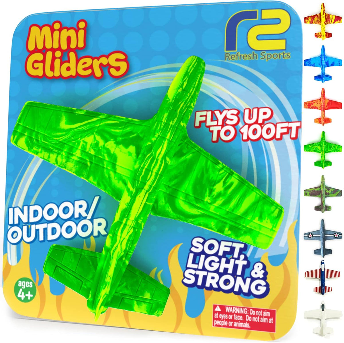 Foam Airplanes - Easter Basket Stuffers for Kids All Ages 4 5 6 7 8 9 10 Year