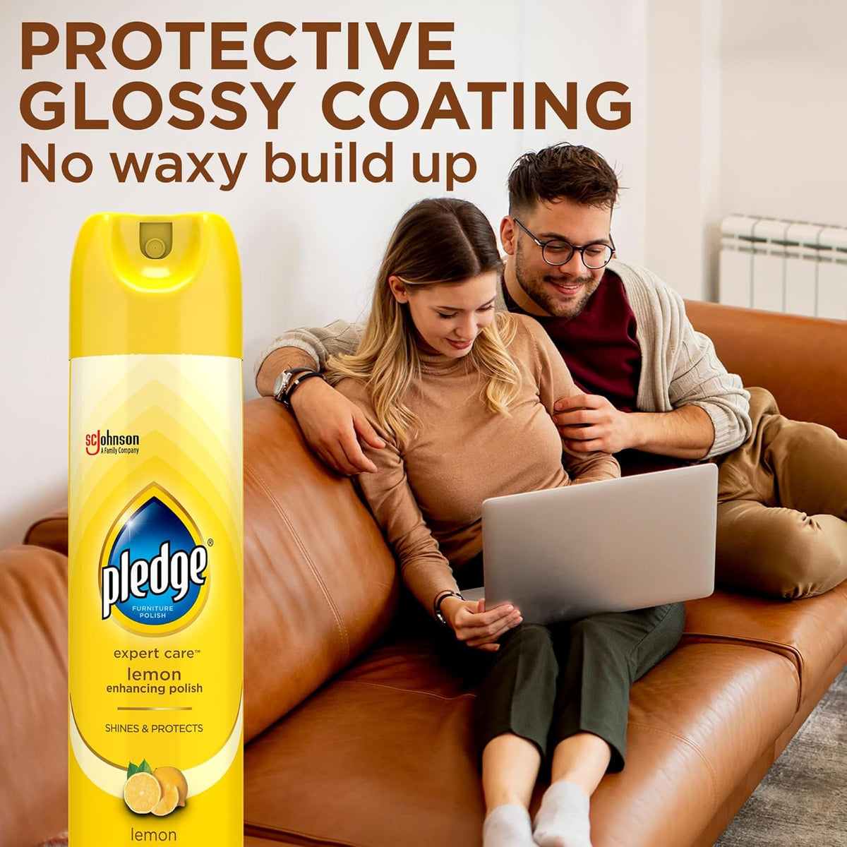 Pledge Enhancing Polish Spray, Wood Furniture & Stainless Steel Polish